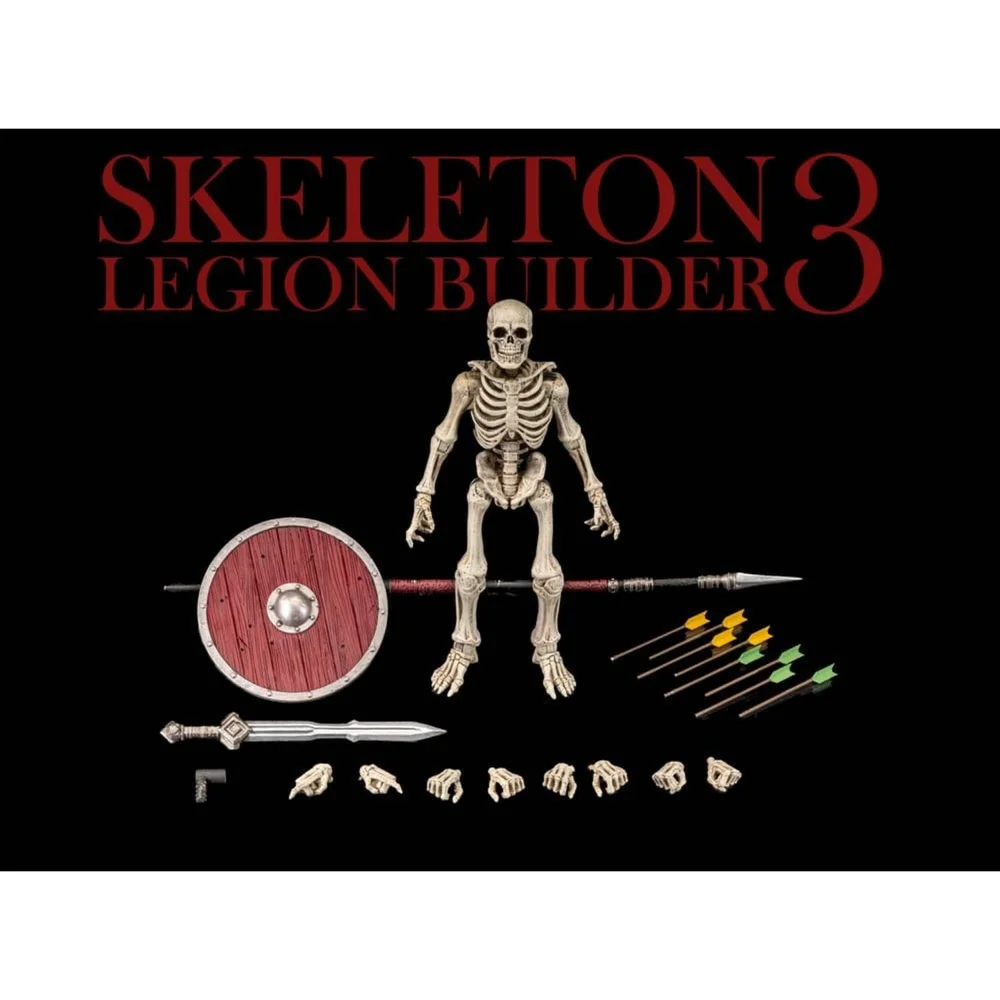 Mythic Legions: Reinforcement 3 Skeleton Legion Builder 3 Action Figure Image 1