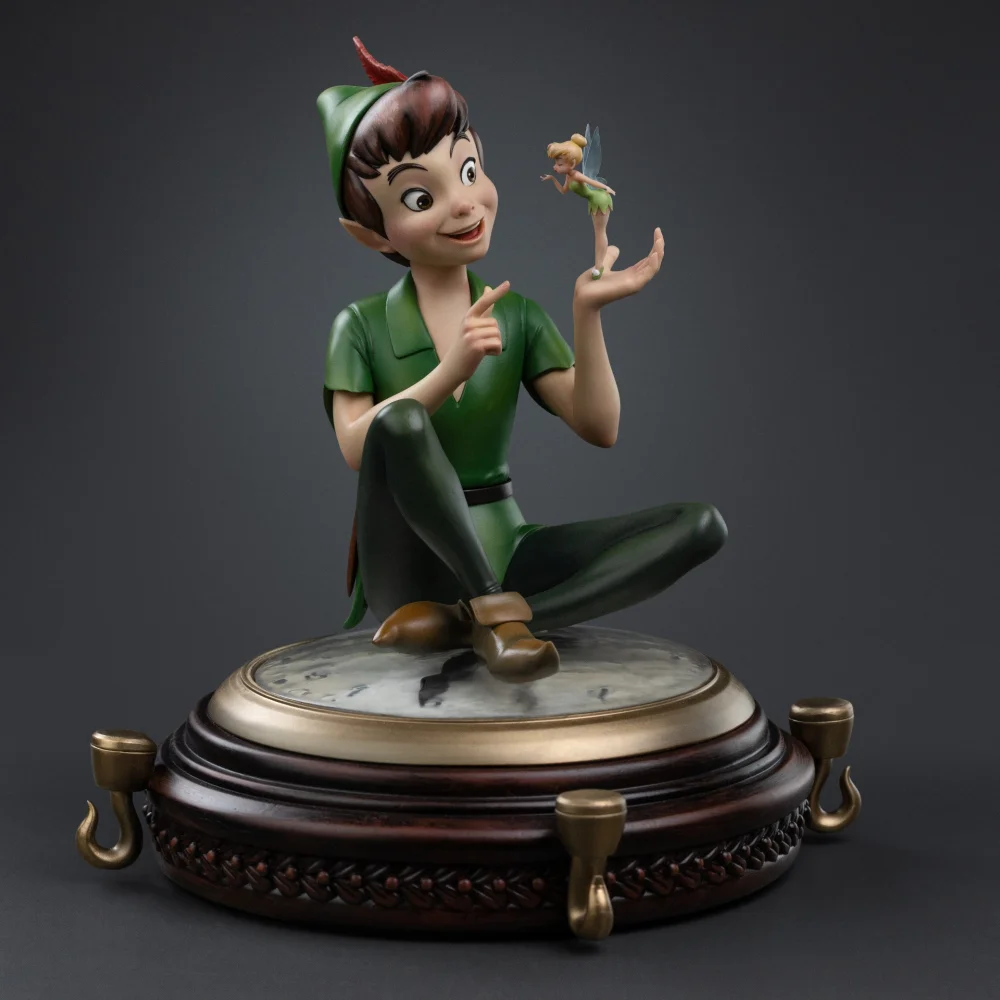 Iron Studios Disney Vintage Peter Pan & Tinkerbell Art Scale 1/10 Statue Image 1