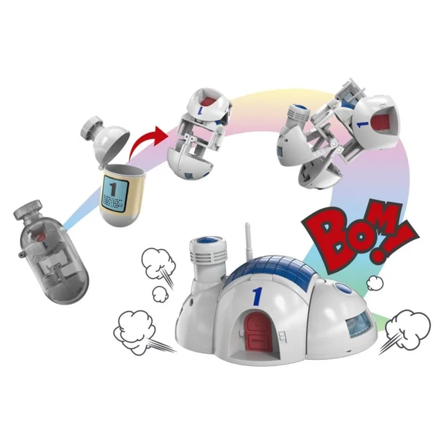 Bandai Tamashii Nations Dragon Ball Changearts Hoi-Poi Capsule No. 1 Capsule House Display Model