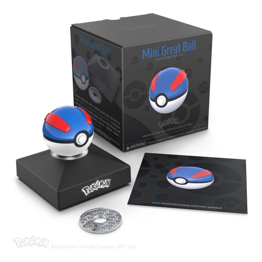 Wand Company Pokémon Mini Die-Cast Great Ball Replica Image 1