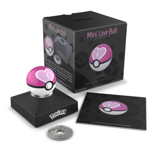 Wand Company Pokémon Mini Die-Cast Love Ball Replica