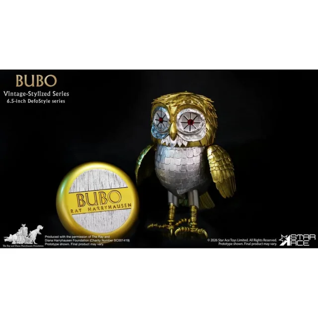 Ray Harryhausen Collection DefoStyle Soft-vinyl Statue Bubo 17 cm