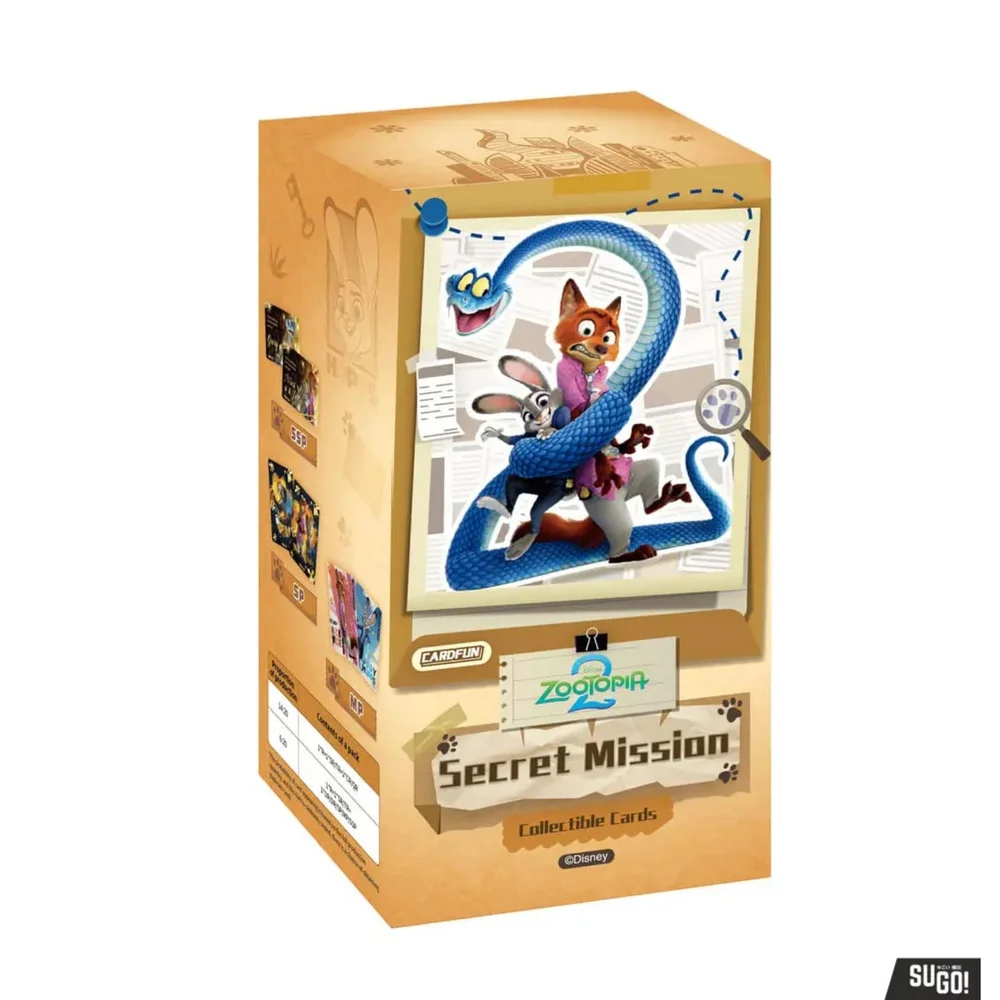 Kayou Disney Zootopia 2 Secret Mission Trading Card Booster Box English Edition Image 1