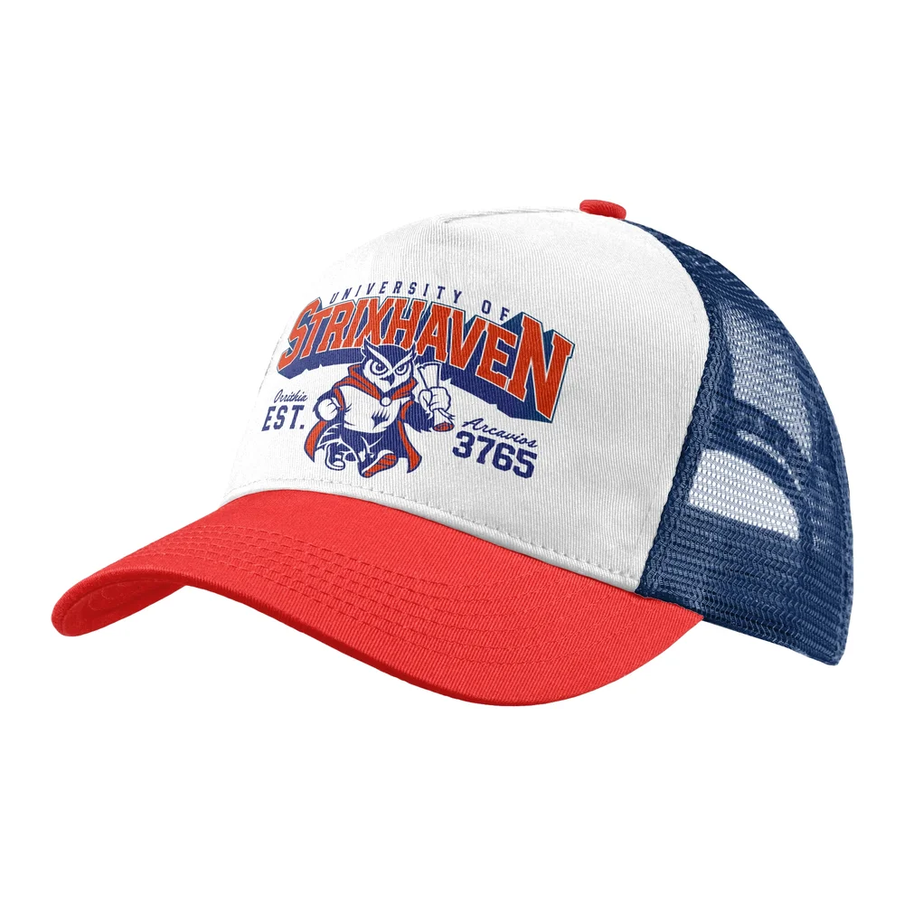 Magic the Gathering Strixhaven University Trucker Cap Red / Blue Image 1