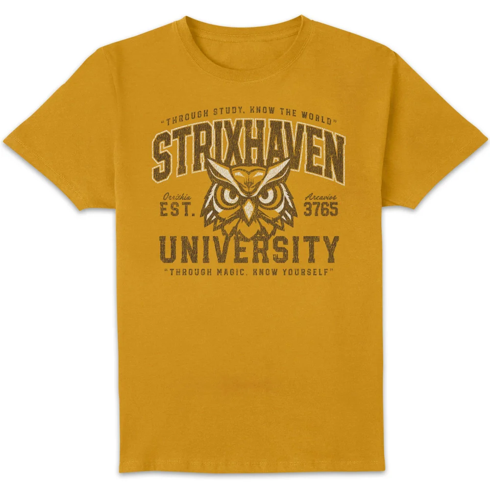 Magic the Gathering Strixhaven Mantra T-Shirt Mustard - XL Image 1