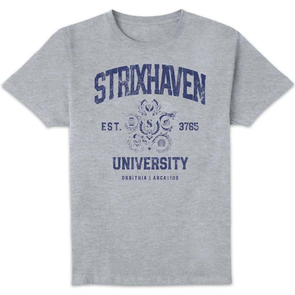 Magic the Gathering Strixhaven Crest T-Shirt Grey - XXL Image 1