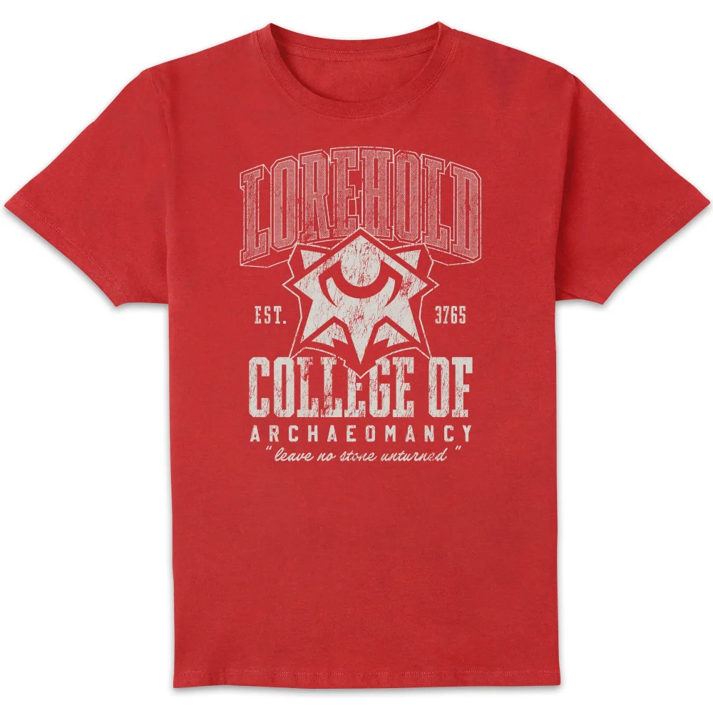 Magic the Gathering Lorehold Collegiate T-Shirt Red - XXL Image 1