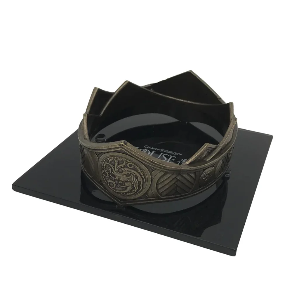House of the Dragon Scaled Prop Replica Crown of King Viserys Targaryen - Factory Entertainment Image 1