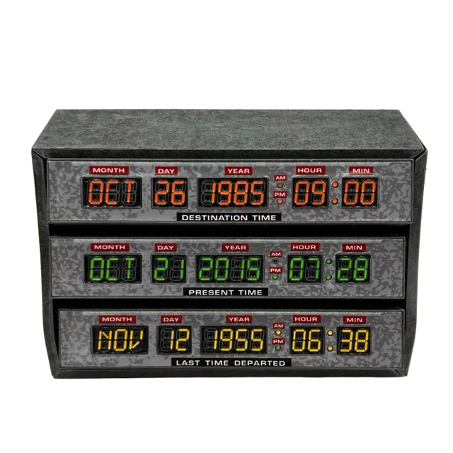 Back to the Future Scaled Prop Replica Time Circuits - Factory Entertainment