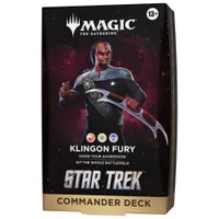 Magic: The Gathering | Star Trek Commander Deck - Klingon Fury - undefined undefined