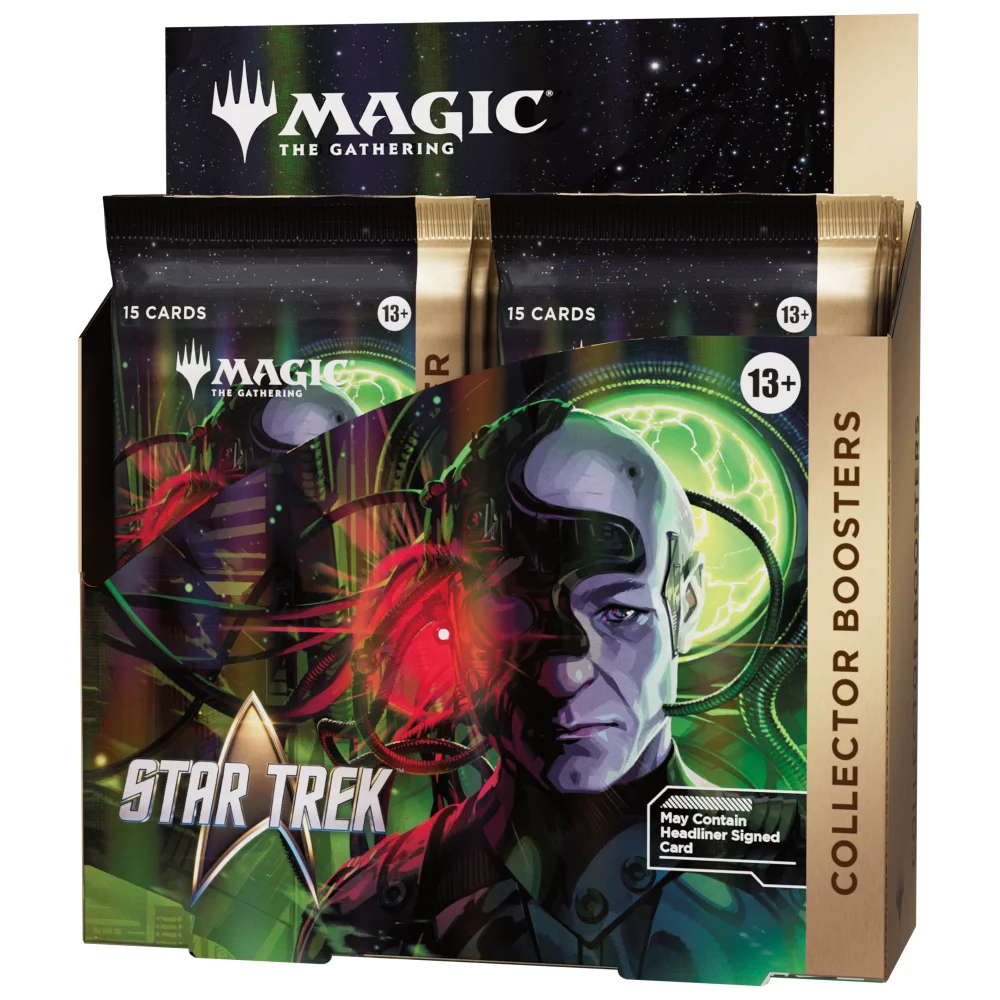 Magic: The Gathering | Star Trek Collector Booster Box | 12 Packs | Collectible Trading Card Game Image 1
