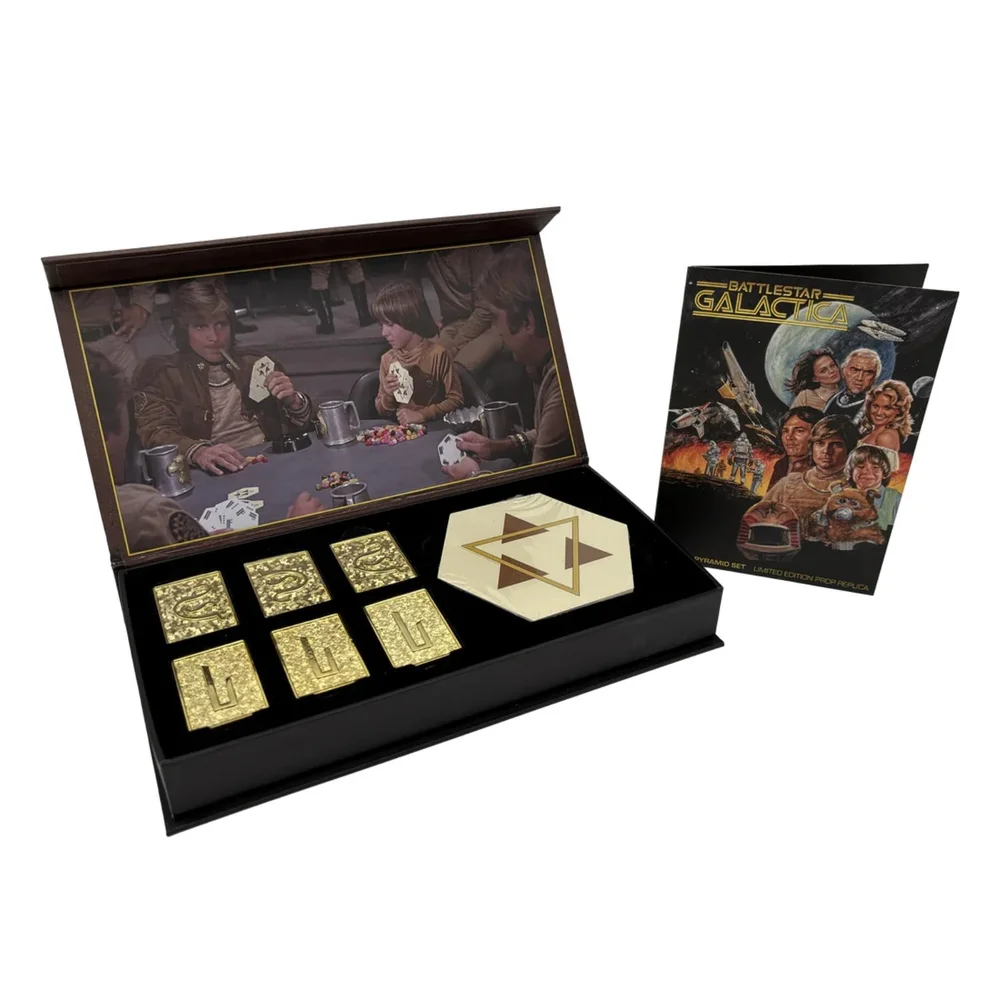 Battlestar Galactica Prop Replica Cubits & Pyramid Set Limited Edition - Factory Entertainment Image 1