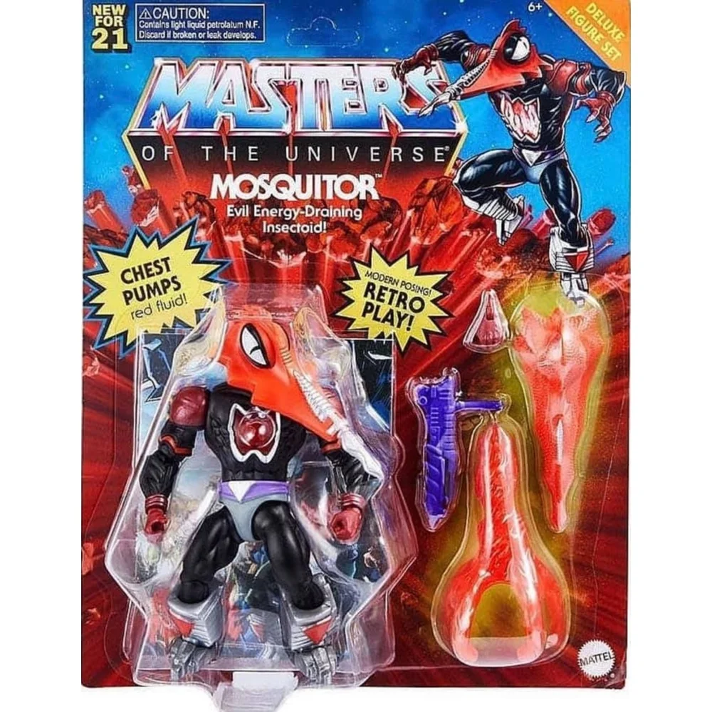 Masters of the Universe Origins Mosquitor Deluxe Figure Set Image 1