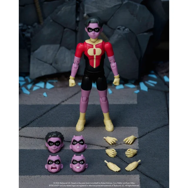 INVINCIBLE KID OMNI-MAN 6 INCH FIGURE - JADA TOYS