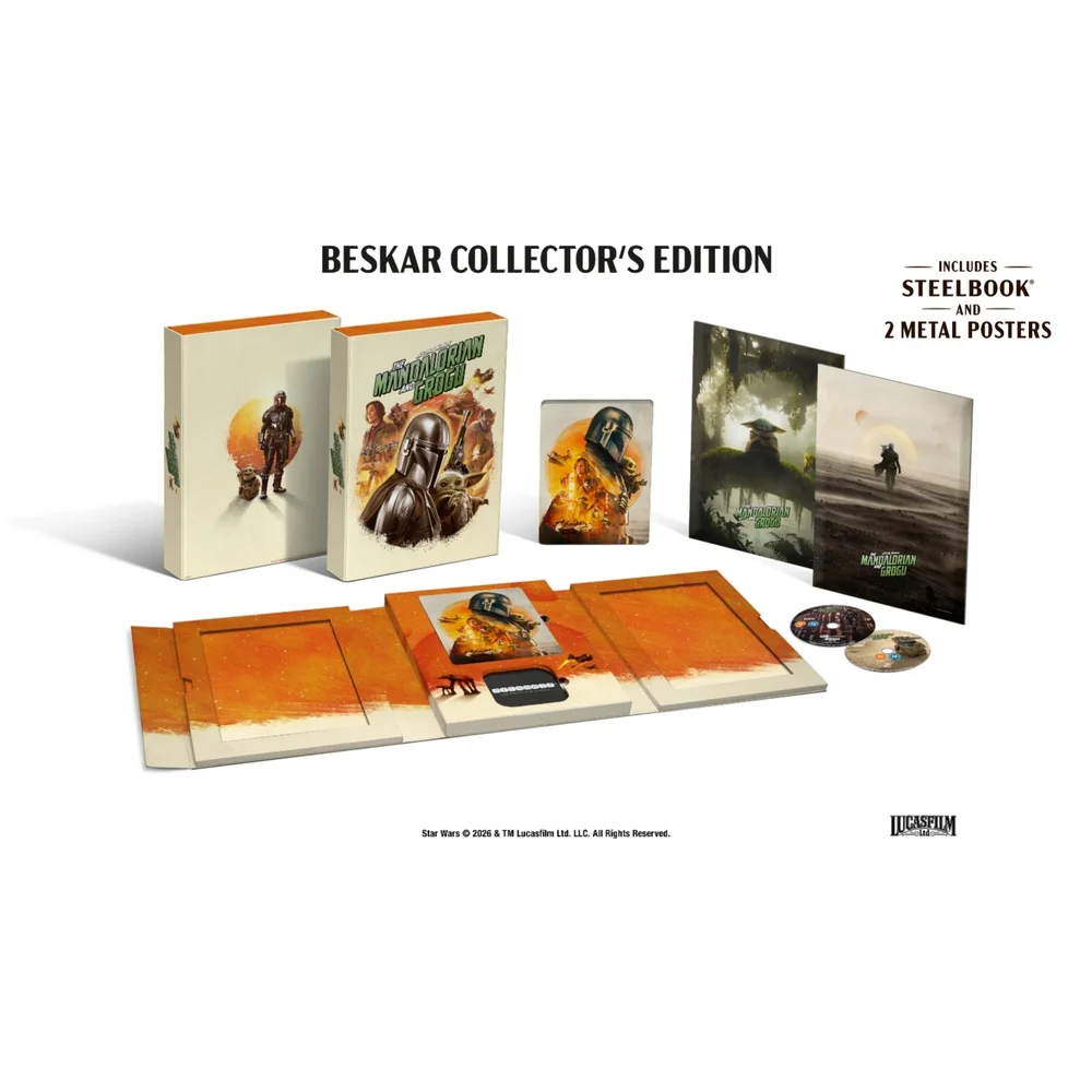 Star Wars: The Mandalorian and Grogu 4K UHD & Blu-ray 'Beskar Collector's Edition' SteelBook® Image 1