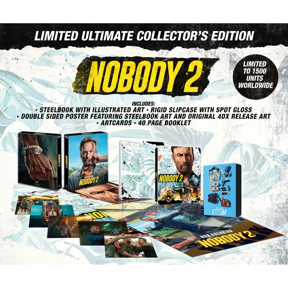 Nobody 2: Ultimate Collector's Edition 4K UHD & Blu-Ray SteelBook Image 1
