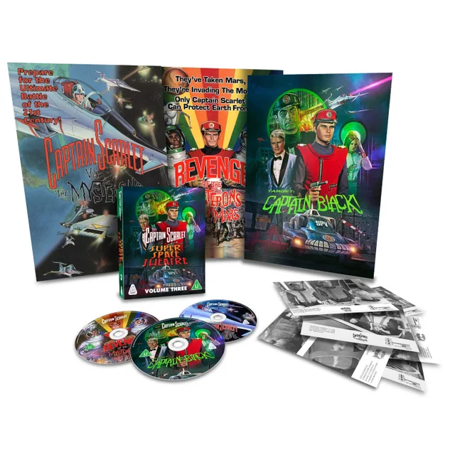 Captain Scarlet and the Mysterons: Super Space Theatre Volume 3