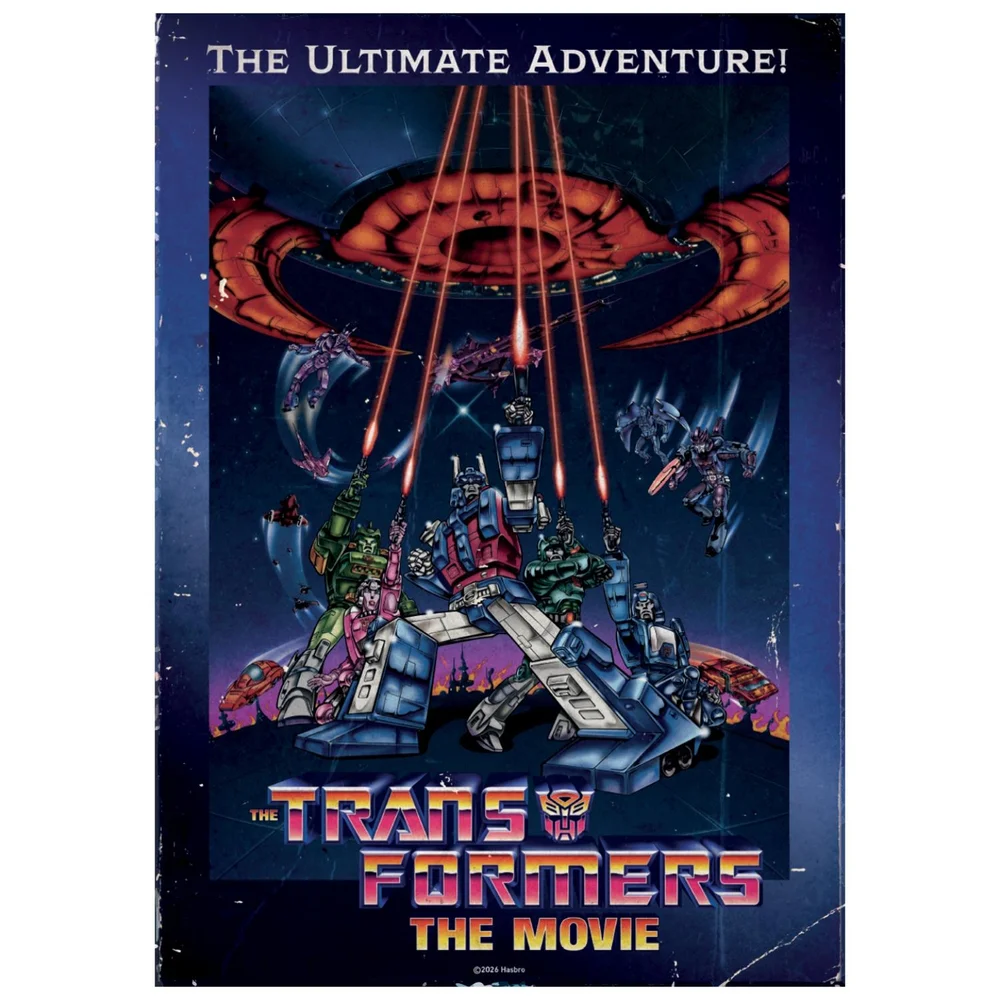 Transformers: The Movie – Limited Edition 40th Anniversary Art Print Image 1