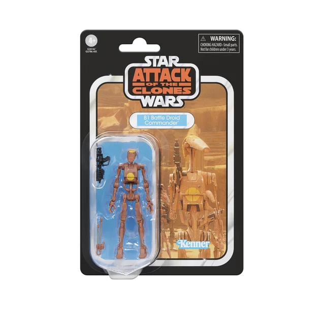 Star Wars The Vintage Collection B1 Battle Droid Commander Action Figure (9.5 cm)