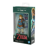 The Legend of Zelda Heroes of Hyrule Link, The Legend of Zelda: Tears of the Kingdom Premium Collectible 6 Inch Action Figure