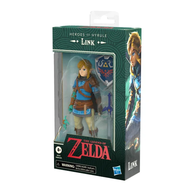 The Legend of Zelda Heroes of Hyrule Link, The Legend of Zelda: Tears of the Kingdom Premium Collectible 6 Inch Action Figure