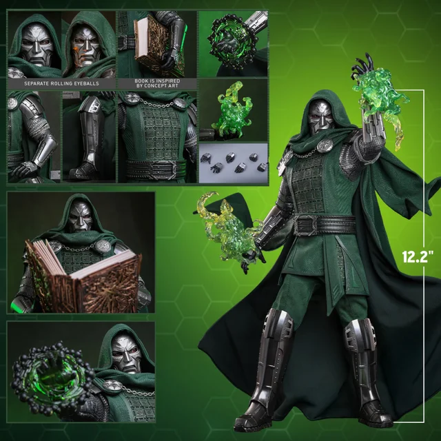 Hot Toys 1/6 Scale Avengers Doomsday Doctor Doom Collectible Statue (31cm)