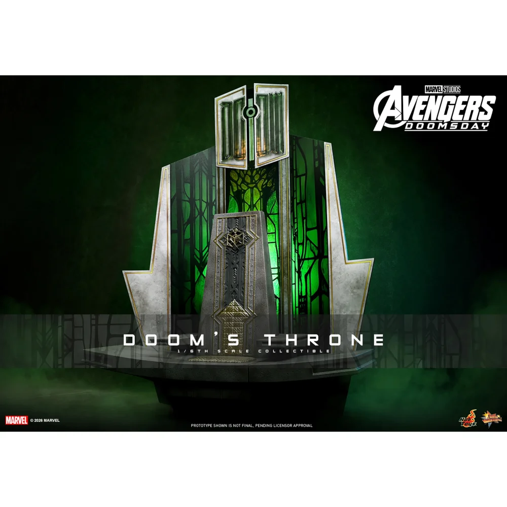 Hot Toys 1/6 Scale Avengers Doomsday Doom's Throne (33cm) Image 1