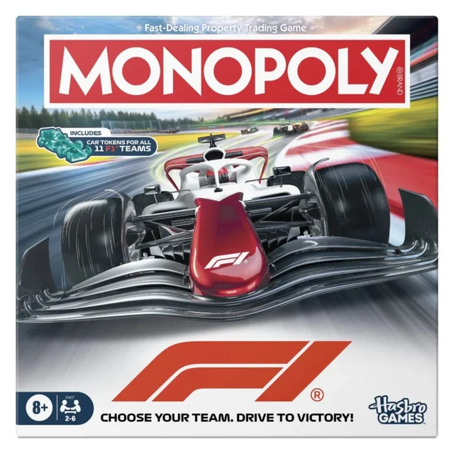 Monopoly Formula 1 Board Game