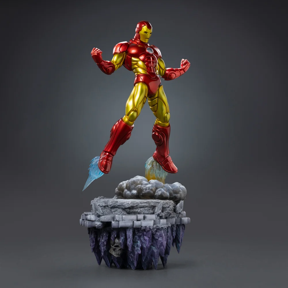 Iron Studios Marvel Infinity Gauntlet Diorama Iron Man BDS Art Scale 1/10 Statue Image 1