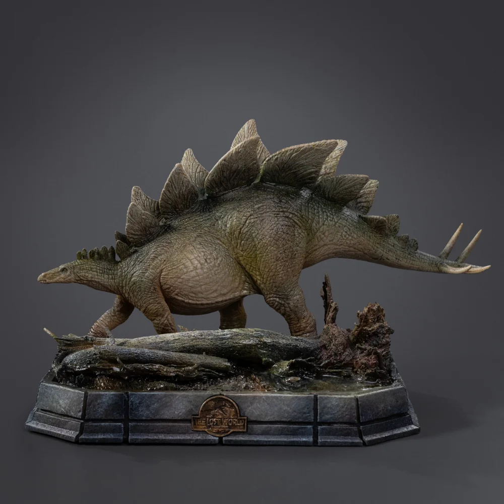 Iron Studios Jurassic Park The Lost World Stegosaurus Icons Statue Image 1