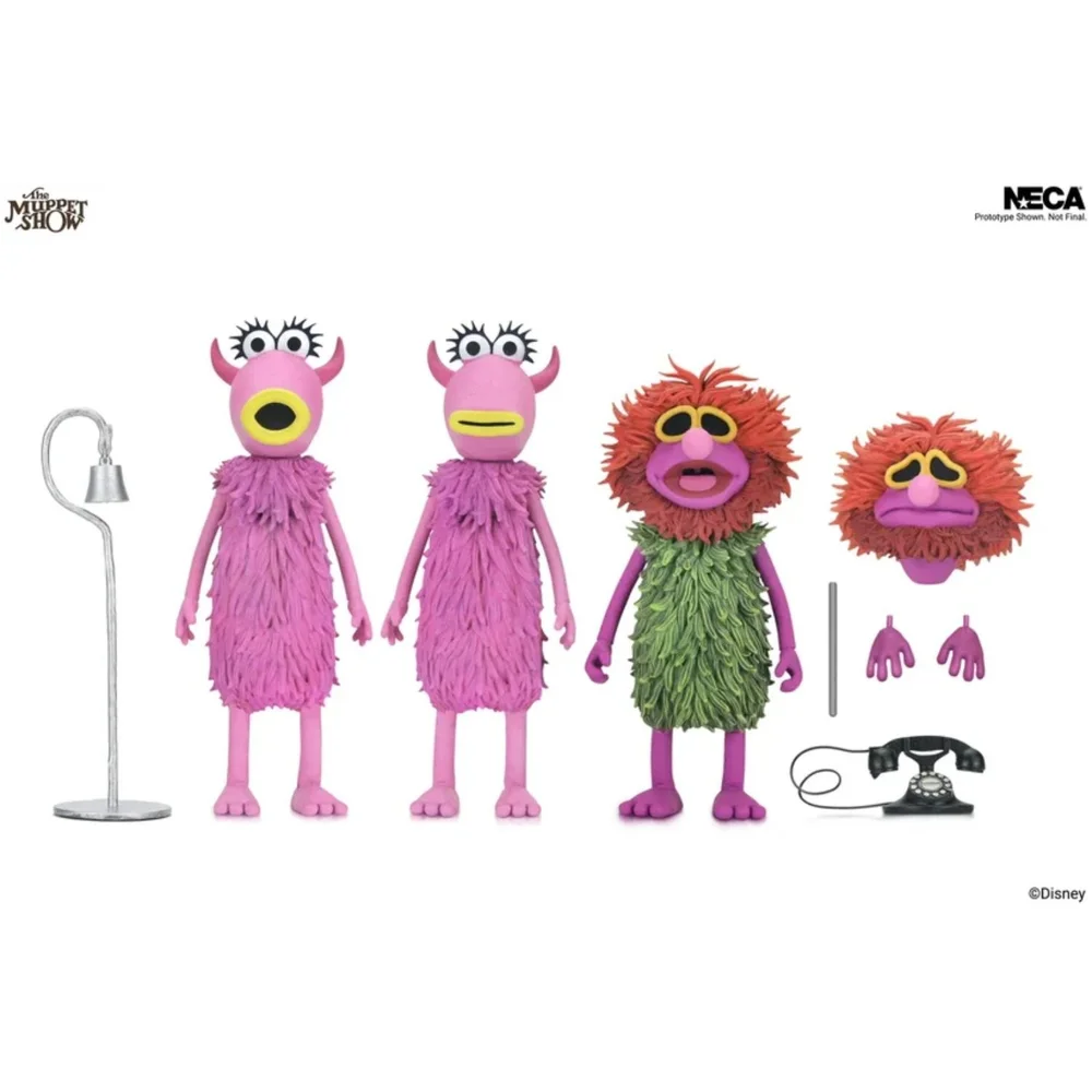 MUPPETS - MAHNA MAHNA AND THE SNOWTHS ULTIMATE 7 INCH SCALE ACTION FIGURE 3-PACK Image 1