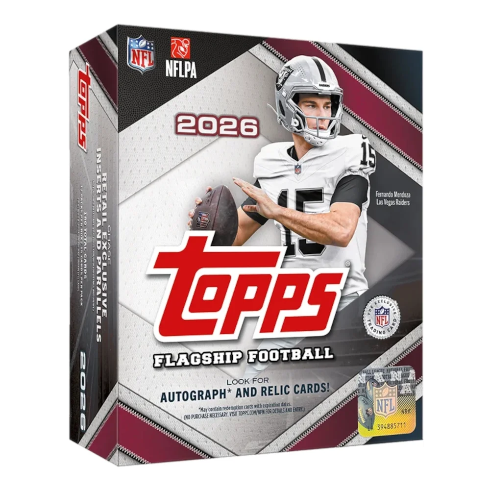 Topps 2026 NFL Football Mega Box Image 1