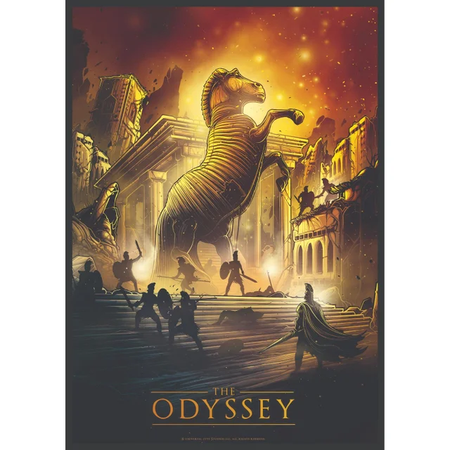 The Odyssey X Historiart - Dan Mumford Limited Edition Giclee Art Print