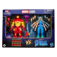 Marvel Legends Series Marvel Games Iron Man vs Marvel's Spiral Action Figure Collectibles - undefined undefined
