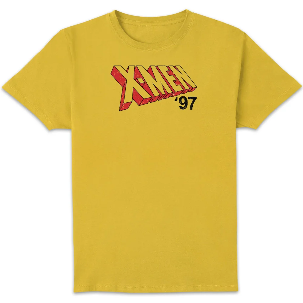 X-Men Classic Logo T-Shirt Yellow - XL Image 1