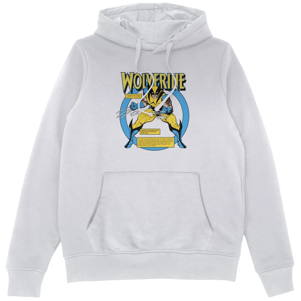 X-Men Wolverine Bio Hoodie White - XXL Image 1
