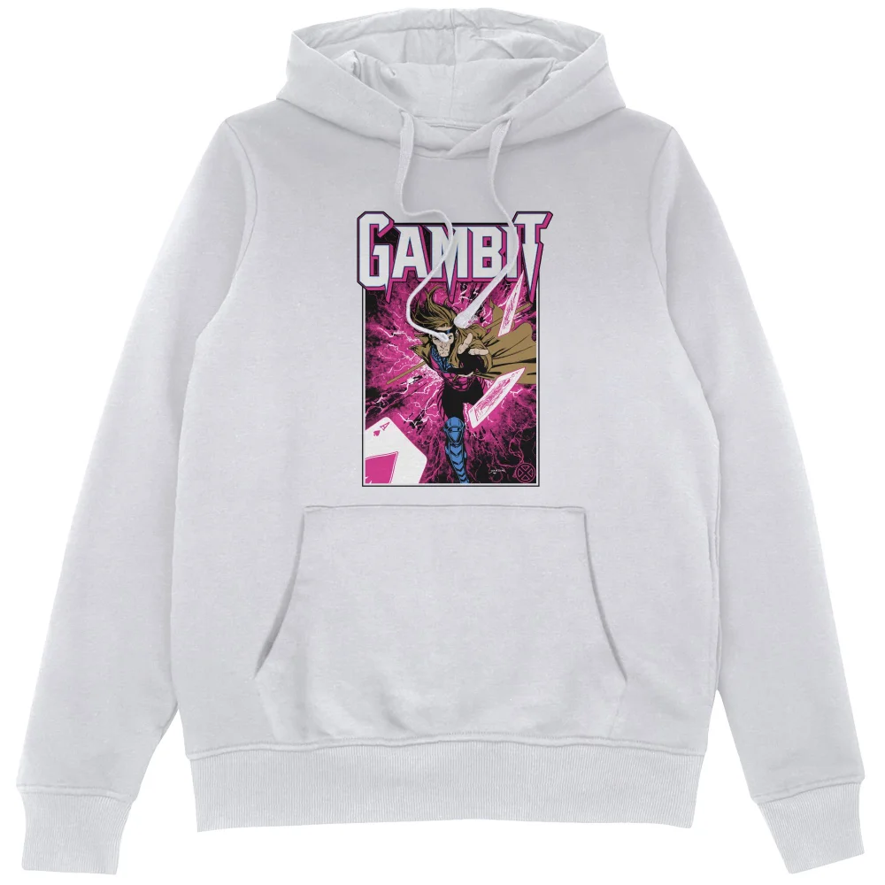 X-Men Gambit Hoodie White - S Image 1