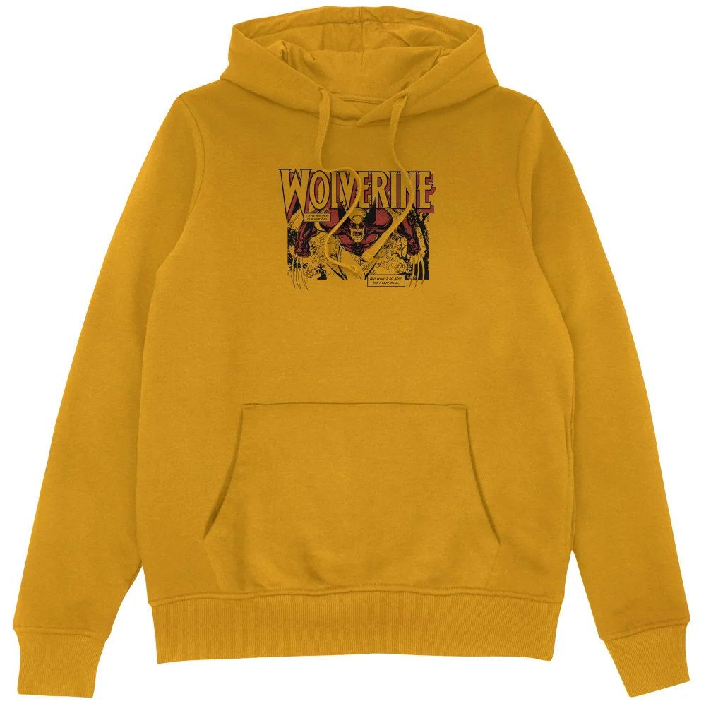 X-Men Weapon X Hoodie Mustard - XXL Image 1