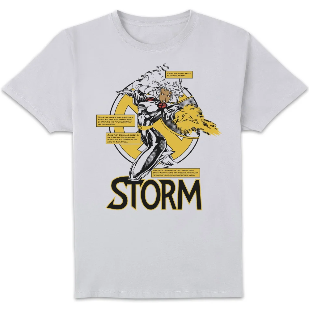 X-Men Storm Bio T-Shirt White - S Image 1