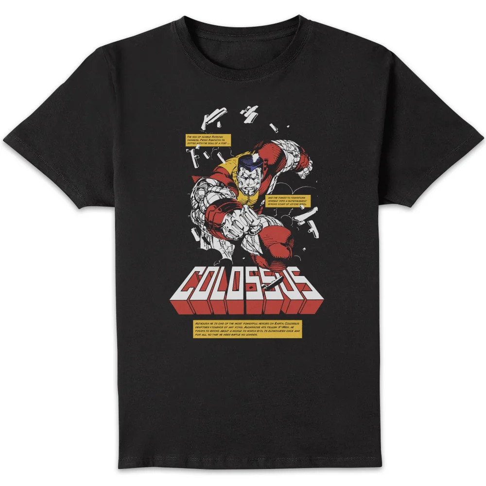 X-Men Colossus Bio T-Shirt Black - S Image 1