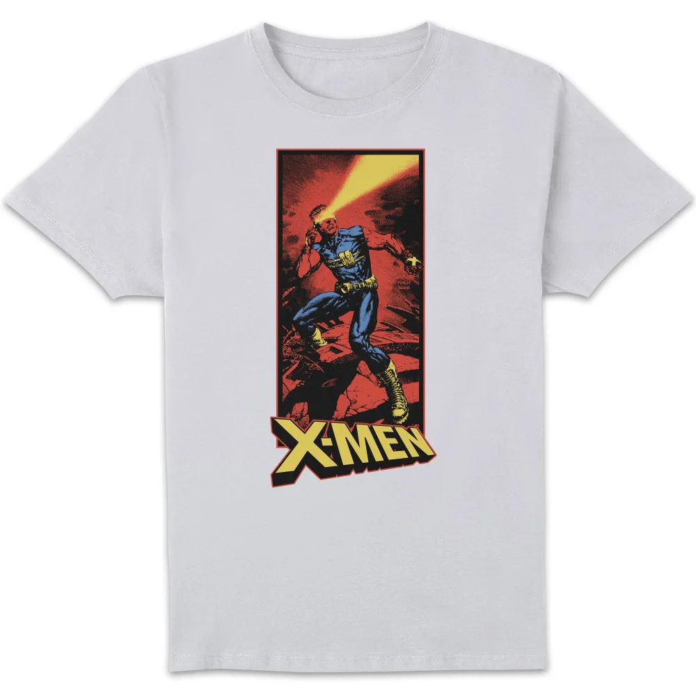 X-Men Cyclops Energy Beam T-Shirt White - XL Image 1