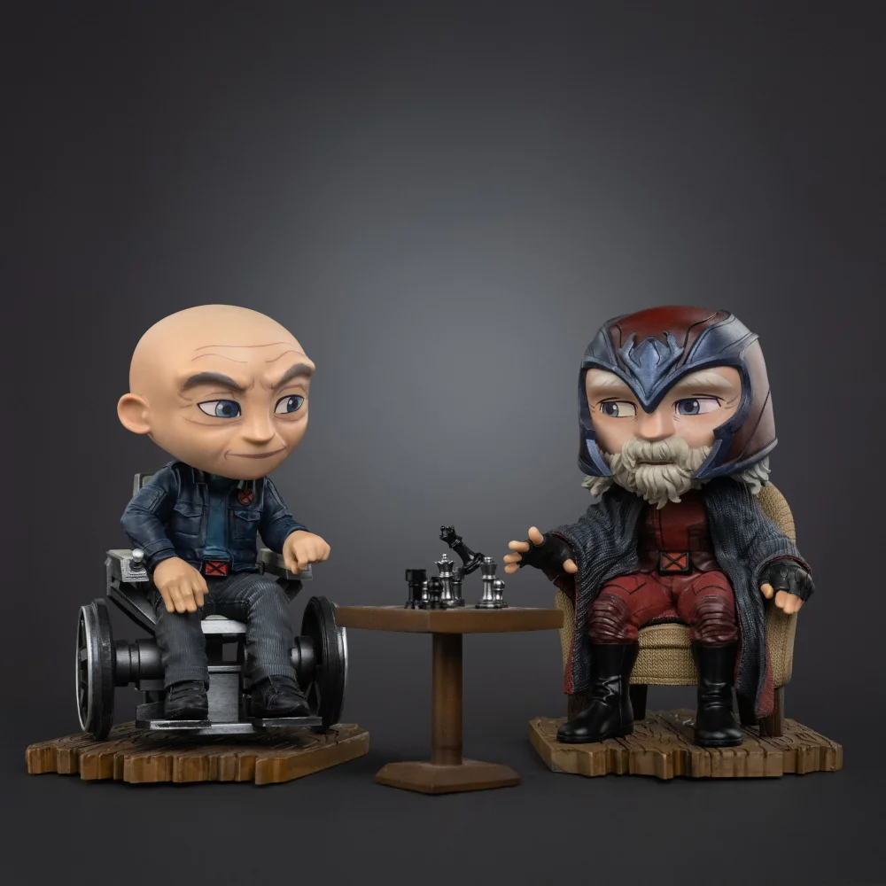 Iron Studios Avengers Doomsday Charles Xavier & Magneto Minico Figure Image 1