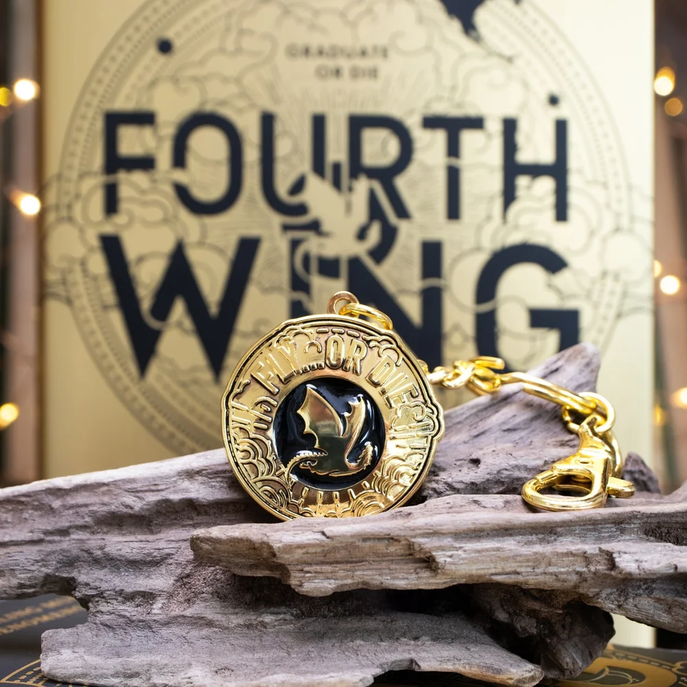 FOURTH WING - FLY OR DIE KEY CHAIN Image 1