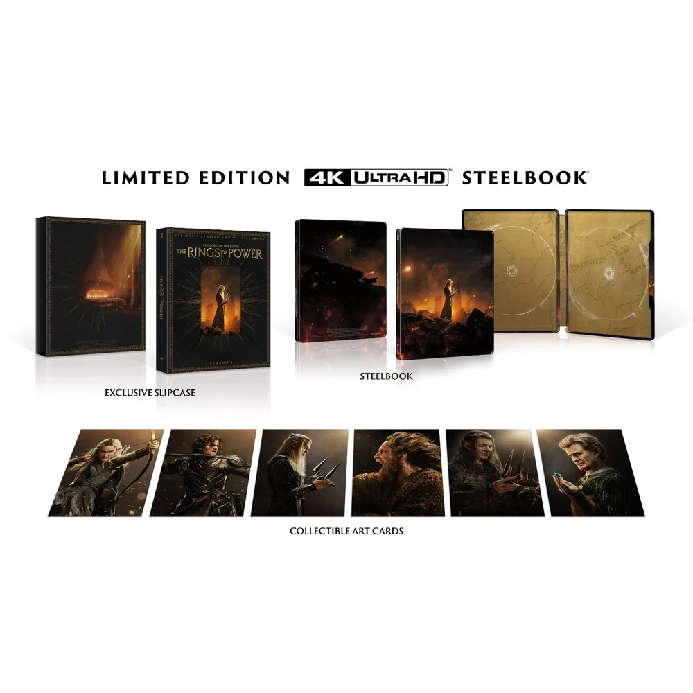 The Lord of the Rings - The Rings of Power: Season 2 4K UHD Steelbook Image 1