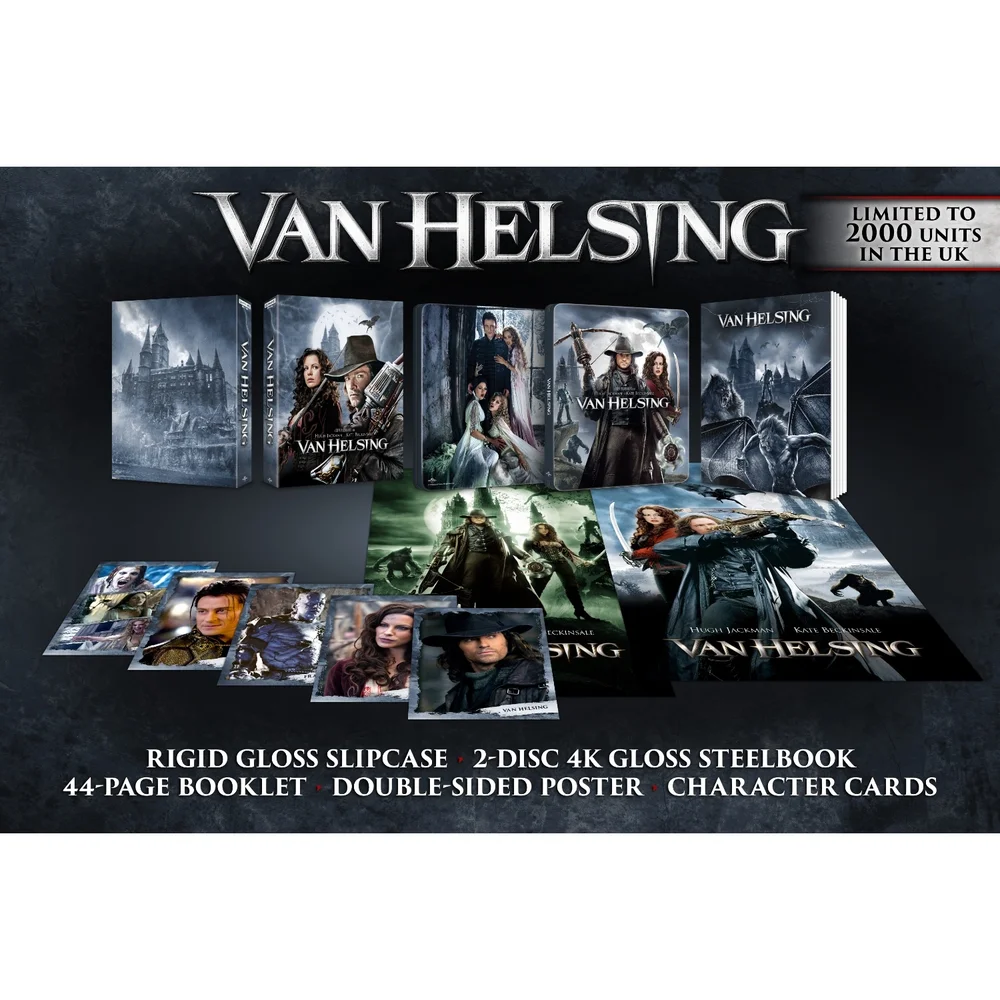 Van Helsing Collector's Edition 4K UHD & Blu-Ray Steelbook Image 1