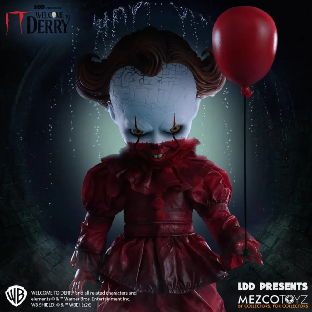 LIVING DEAD DOLLS PRESENTS IT: WELCOME TO DERRY PENNYWISE LDD Image 1
