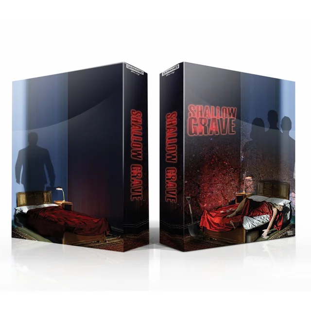 Shallow Grave Collector's Edition 4k UHD & Blu-Ray Steelbook