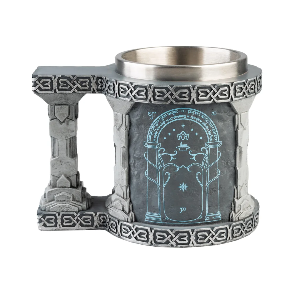The Lord Of The Rings Mines Of Moria Tankard With Steel Cup Image 1