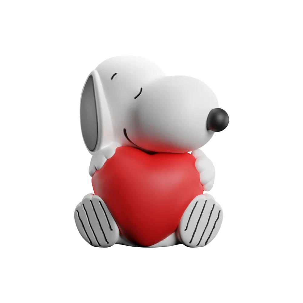 Peanuts Snoopy "Heart" Silicone Squishy Light Image 1