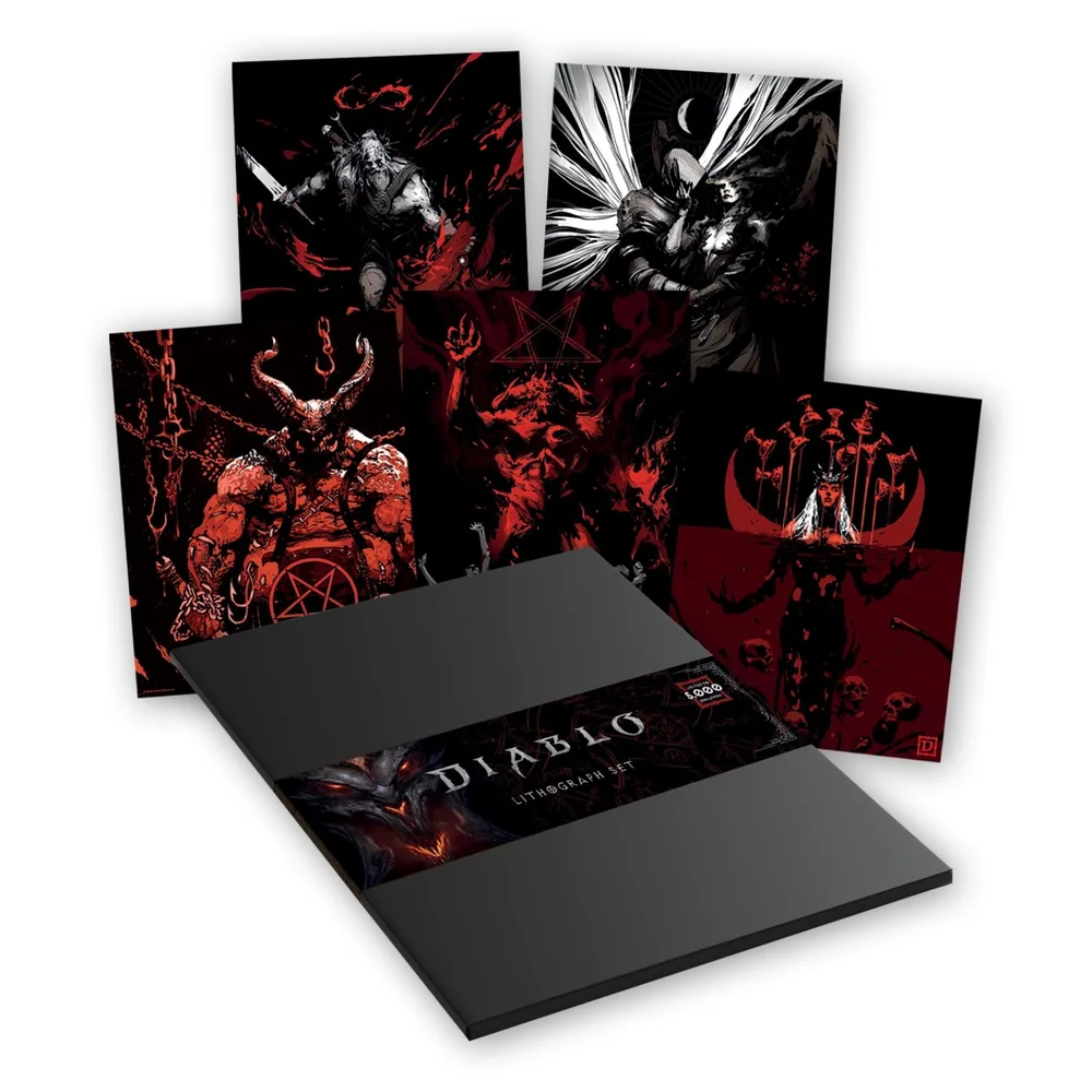 Diablo - Limited Edition Set of Five Lithographs Image 1